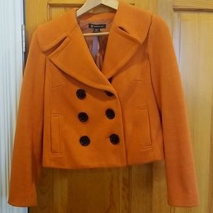Burnt Orange Midwaist Jacket